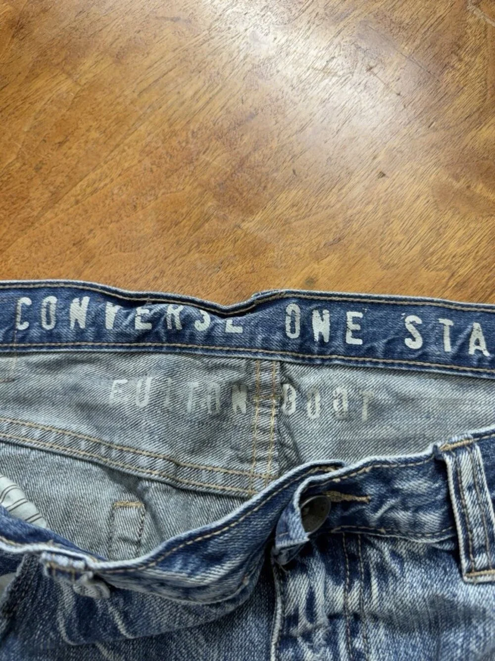 Vtg Converse One Men’s Size 38x30 Fulton Bootcut Jeans Cowboy Western Y2K Rodeo - Picture 5 of 6